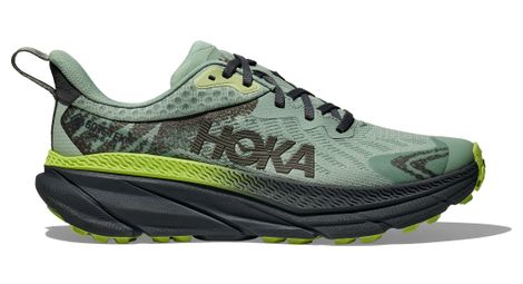 hoka challenger 7 gtx trailrunning schuhe grun grau herren von Hoka One One