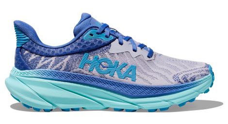 hoka challenger 7 trailrunning schuh blau damen von Hoka One One