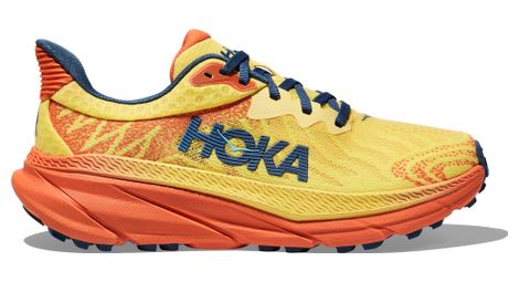 hoka challenger 7 trailrunning schuhe gelb orange herren von Hoka One One
