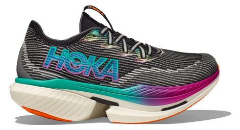 hoka cielo x1 laufschuhe schwarz grun pink unisex von Hoka One One