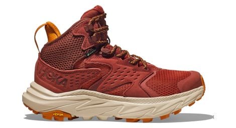 hoka damen anacapa 2 mid gtx wanderschuhe rot von Hoka One One