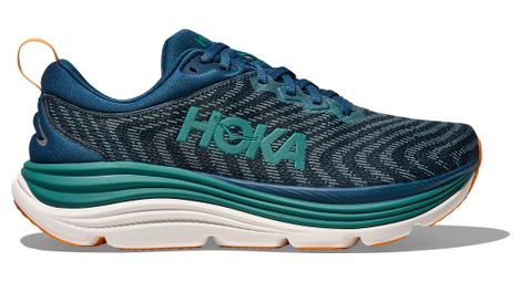 hoka gaviota 5 runningschuhe blau orange herren von Hoka One One