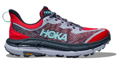 hoka mafate speed 4 trailrunning schuhe rot blau schwarz  strong fur  strong  manner von Hoka One One