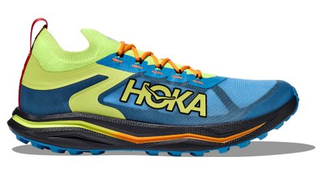 hoka one one zinal 2 trailrunning schuhe blau grun herren von Hoka One One