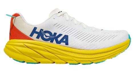 hoka rincon 3 laufschuhe weis gelb von Hoka One One