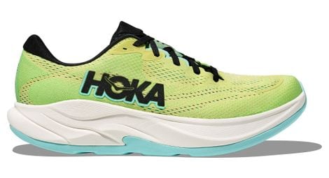 hoka rincon 4 gelb blau herren laufschuhe von Hoka One One