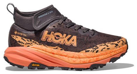 hoka speedgoat 6 mid gtx trailrunning schuhe violett koralle damen hoka speedgoat 6 mid gtx trailrunning schuhe violett koralle damen von HOKA