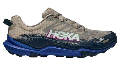 hoka torrent 4 beige blau herren trailrunning schuhe von Hoka One One