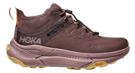 lifestyle schuhe hoka transport chukka gtx violett rosa damen von Hoka One One