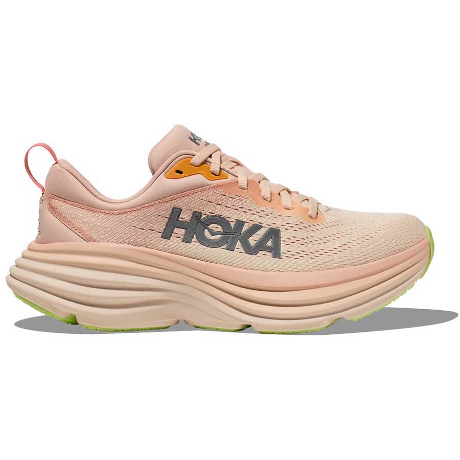 Hoka Bondi 8 Running Shoes Beige EU 40 2/3 Frau von Hoka