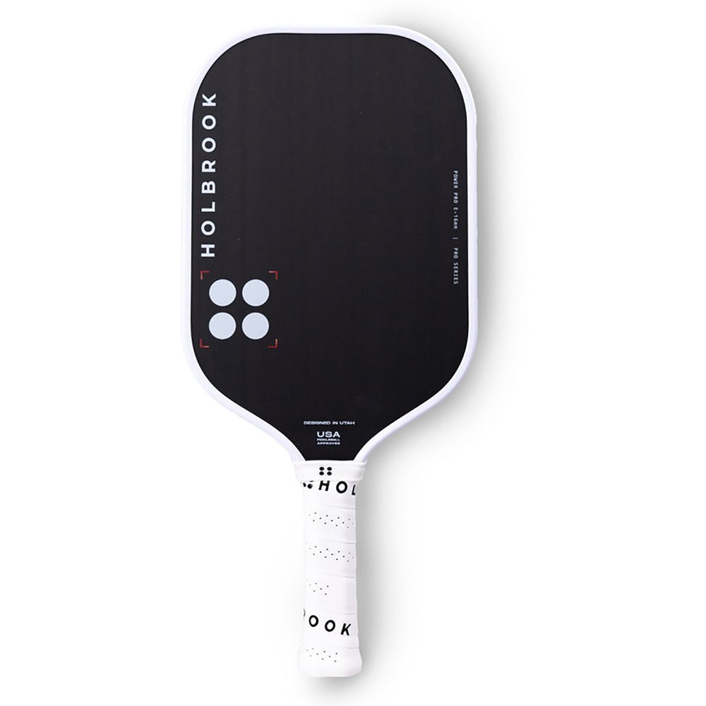 Holbrook Pickleball Power Pro E 16 Pickleball Paddle Schwarz von Holbrook Pickleball