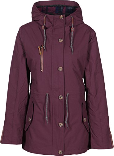 Holden Damen Fishtail Jacke, weinrot, XS EU von Holden