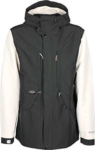 Holden Herren Highland Snowboard Jacke, schwarz beige, M EU Holden Herren Highland Snowboard Jacke, schwarz beige, M EU von Holden