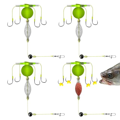 Holdes Karpfenfischen, Karpfen -Rig,Karpfenfischerei Ausrüstung 4X | Welsköderhalter, Sport- und Freizeitaccessoires im Freien für Welsforellen Bass Octopus Holdes Karpfenfischen, Karpfen -Rig,Karpfenfischerei Ausrüstung 4X | Welsköderhalter, Sport- und Freizeitaccessoires im Freien für Welsforellen Bass Octopus von Holdes