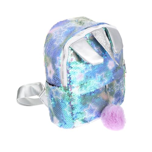 Holibanna 1 PC Pailletten Kleinkind Rucksack Persönlichkeit Reisetasche Pailletten Unicorn Rucksack von Holibanna