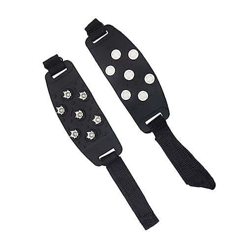 Holibanna 1 Paar Steigeisen klemmbausteine Eisspikes für Schuhe Eisschneegriffe winterliche Eisgriffe Anti-Rutsch-Überschuhe für den Außenbereich Greifer für Eisschuhe praktischer Eisgreifer Holibanna 1 Paar Steigeisen klemmbausteine Eisspikes für Schuhe Eisschneegriffe winterliche Eisgriffe Anti-Rutsch-Überschuhe für den Außenbereich Greifer für Eisschuhe praktischer Eisgreifer von Holibanna