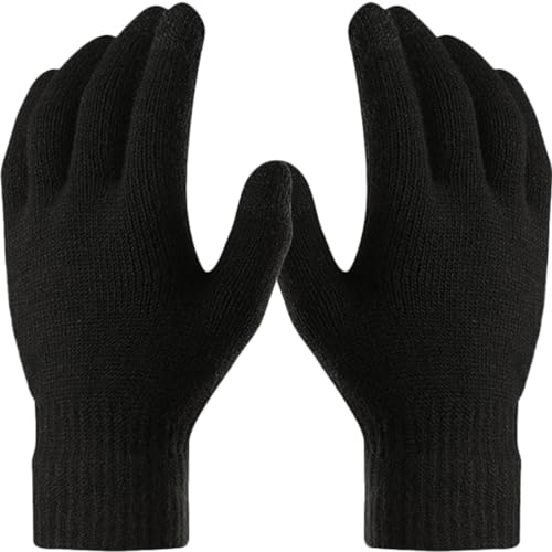 Holibanna 1 Paar Touchscreen Handschuhe Plüsch Fahrradhandschuhe rutschfeste Fahrradhandschuhe Touchscreen Reithandschuhe Warme Reithandschuhe Warme Reithandschuhe Verdickte von Holibanna