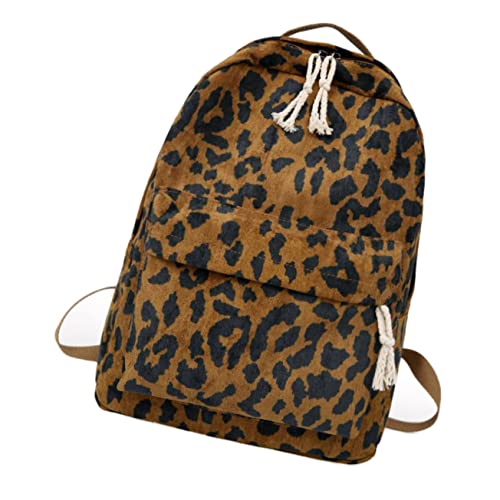 Holibanna Schulrucksack mit Großem Fassungsvermögen für Mädchen Modische Schülertasche mit Leopardenmuster Große Schülertasche Schülertasche mit Großem Fassungsvermögen Holibanna Schulrucksack mit Großem Fassungsvermögen für Mädchen Modische Schülertasche mit Leopardenmuster Große Schülertasche Schülertasche mit Großem Fassungsvermögen von Holibanna
