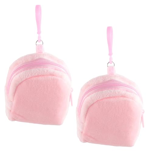 Holibanna 2 STK geldbörse portmonee kleine Taschen für die Handtasche Zappeltasche Mini Portemonnaies schlüsselanhänger kleine Handtasche Plüschbeutel für kleine Mädchen Rosa Holibanna 2 STK geldbörse portmonee kleine Taschen für die Handtasche Zappeltasche Mini Portemonnaies schlüsselanhänger kleine Handtasche Plüschbeutel für kleine Mädchen Rosa von Holibanna