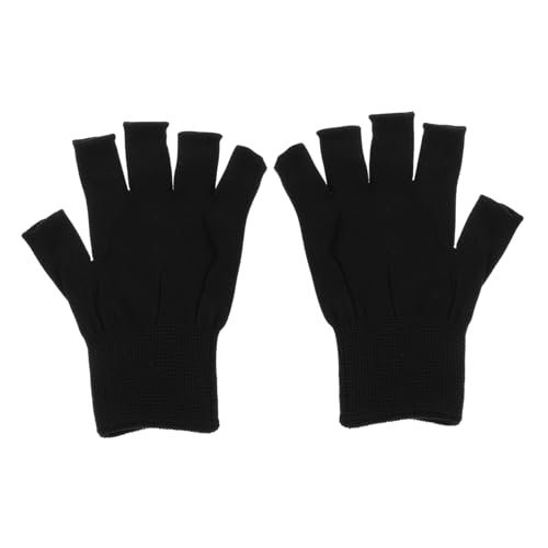 Holibanna 2 Stück Handschuhe Für UV Schutz Halbhandschuhe Sonnenschutzhandschuhe UV Schutzhandschuhe Halbfingerhandschuhe von Holibanna