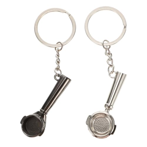 Holibanna Modisches Schlüsselanhänger-Set Aus Metall 2 Stück Kaffee-Serie Schlüsselanhänger Exquisite Details Holibanna Modisches Schlüsselanhänger-Set Aus Metall 2 Stück Kaffee-Serie Schlüsselanhänger Exquisite Details von Holibanna
