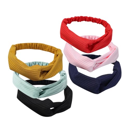 Holibanna 6 Stück Yoga Übungs Stirnband Schweißbänder Für Frauen Fitnessstudio Stirnband Schweißabsorbierendes Stirnband Yoga Stirnbänder Für Frauen Schweiß Stirnband Für Mädchen von Holibanna