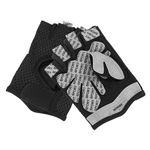 Holibanna Halbfinger Fahrradhandschuhe Für Herren Und Damen Atmungsaktive rutschfeste Sporthandschuhe Für Fitness Und Radfahren Anti Skid Gym Gloves Größe von Holibanna