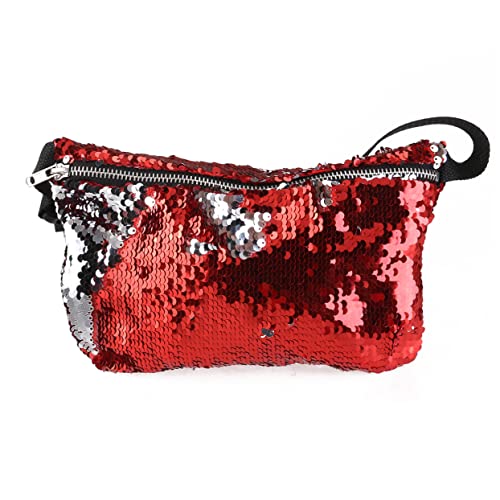 Holibanna Handtasche Glänzende Gürteltasche Reise Gürteltasche Bauchtasche Gürteltasche Mit Pailletten Sport-gürteltasche Wasit-Tasche Fräulein Hosenträger Mädchen von Holibanna