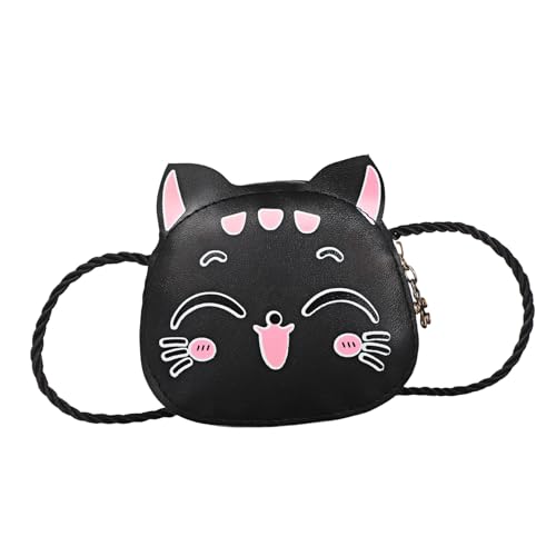 Holibanna Kleine ädchen Katzen Handtasche 3D Ohr Schultertasche Geldbörse Für Niedliches Cartoon Design Perfekte Kleine Geldbörse Für ädchen von Holibanna