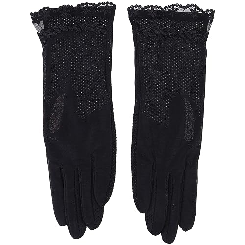 Holibanna Lange UV Schutz Handschuhe Für Damen Atmungsaktive Netz Handschuhe Zum Schutz Der Hände Ideal Für Freizeit Gartenarbeit Und Outdoor Aktivitäten von Holibanna