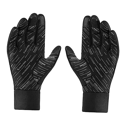 Holibanna Winter Fahrradhandschuhe Touchscreen Vollfingerhandschuhe Für Motorräder Und Outdoor Aktivitäten Warm Und rutschfest Größe von Holibanna