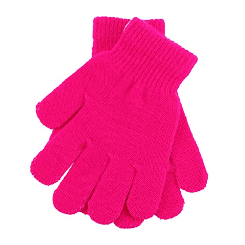 Holibanna Winterhandschuhe Kinderhandschuhe Strickhandschuhe für Kinder Fahrradhandschuhe für Kinder Kind s thermohandschuhe Thermal Gloves Fünf-Finger-Handschuhe warme Handschuhe Rosy von Holibanna