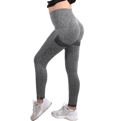 Holibanna Yoga-Leggings Mit Hoher Taille Yoga-Leggings Fitnessstudio-Leggings Sport-Lauf-Yoga-Leggings Für Frauen von Holibanna