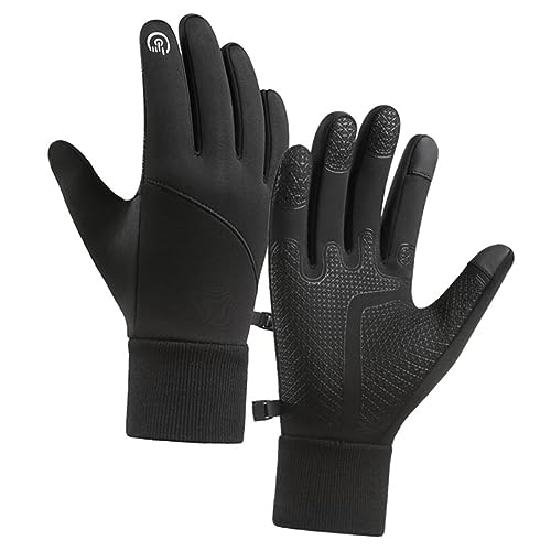 Holibanna wasserdichte Gefütterte Touchscreen Handschuhe Für änner Warme rutschfeste Winterhandschuhe Für Outdoor Sportarten Fahrradtouren Und Fitness von Holibanna