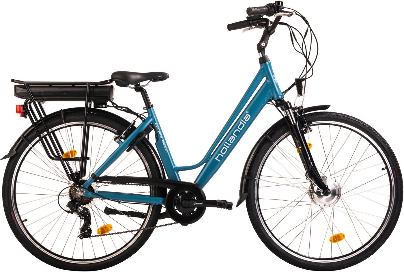 Hollandia E-Bike Cityrad Optima Basic, 7 Gang Shimano Tourney Schaltwerk, Kettenschaltung, Frontmotor, 468 Wh, Pedelec, Elektrofahrrad für Damen u. Herren Hollandia E-Bike Cityrad Optima Basic, 7 Gang Shimano Tourney Schaltwerk, Kettenschaltung, Frontmotor, 468 Wh, Pedelec, Elektrofahrrad für Damen u. Herren von Hollandia