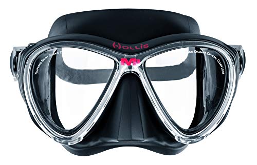 Hollis Maske M-3, schwarz, 205.4700.07, Schwarzer Rahmen mit schwarzem Silikon Hollis Maske M-3, schwarz, 205.4700.07, Schwarzer Rahmen mit schwarzem Silikon von Hollis