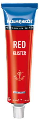 Holmenkol Unisex – Erwachsene Red Klister/Grip, rot, 60 ml von Holmenkol