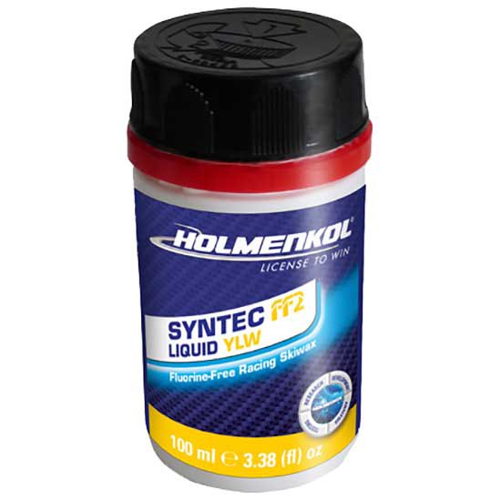 Holmenkol Syntec Ff2 0°c/-6°c Liquid Wax 100ml Gelb von Holmenkol