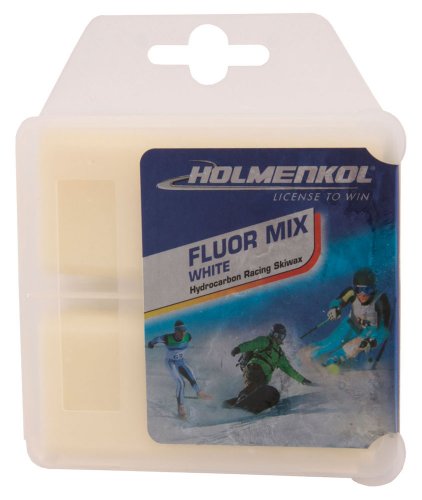 Holmenkol Unisex – Erwachsene Fluormix White Skiwachs, weiß, 2X 35 Gramm Holmenkol Unisex – Erwachsene Fluormix White Skiwachs, weiß, 2X 35 Gramm von Holmenkol