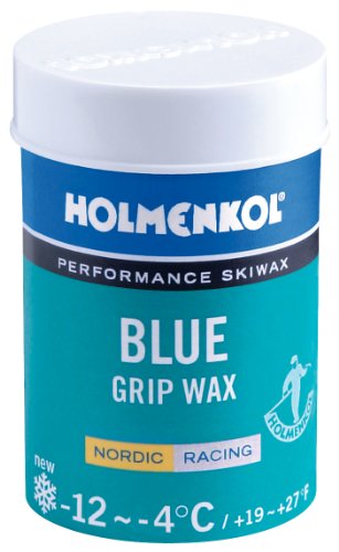 Holmenkol Unisex – Erwachsene Grip Steigwachs, Blue, 45 Gramm von Holmenkol