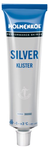 Holmenkol Unisex – Erwachsene Klister Skiwachs, Silver, 60 ml von Holmenkol