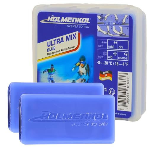 Holmenkol Unisex – Erwachsene Ultramix Blue Heißwachs, 2X 35 Gramm Holmenkol Unisex – Erwachsene Ultramix Blue Heißwachs, 2X 35 Gramm von Holmenkol