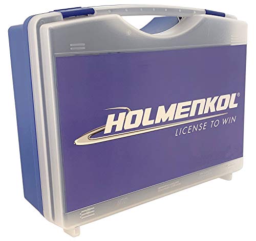 Holmenkol Unisex – Erwachsene Waxkoffer leer groß, blau, One Size von Holmenkol