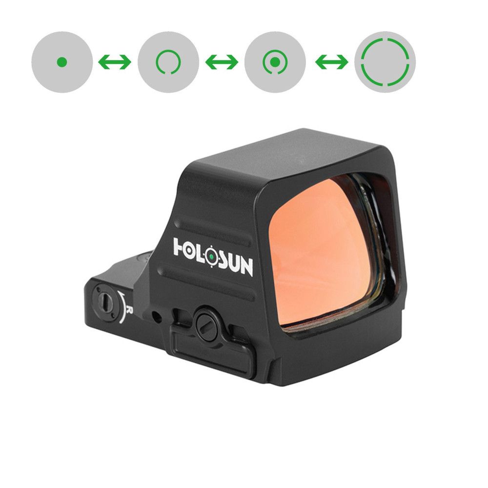 Holosun HE507COMP-GR Leuchtpunktvisier mit wechselbarem Absehen Holosun HE507COMP-GR Leuchtpunktvisier mit wechselbarem Absehen von Holosun