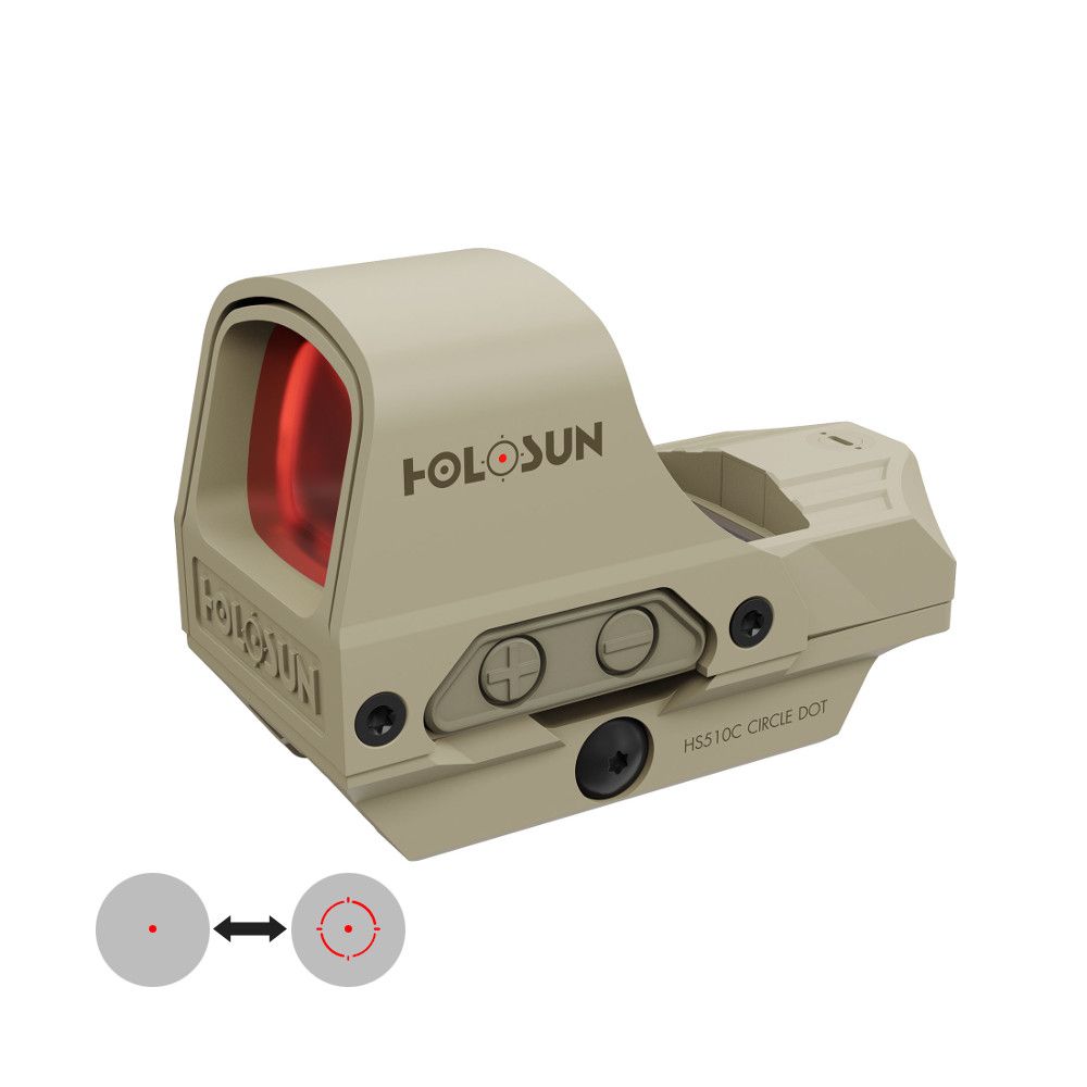 Holosun HS510C FDE Leuchtpunktvisier Holosun HS510C FDE Leuchtpunktvisier von Holosun
