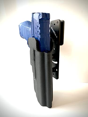 X-Holster Kydex Walther PDP Holster Pistolenhalfter Verdeckt tragen Jagd / Sportschützen Rechtshänder Multi / OWB /IWB / Kydex Steg (PDP 4,5´´ Low Rider ALU) von HolsterOnline