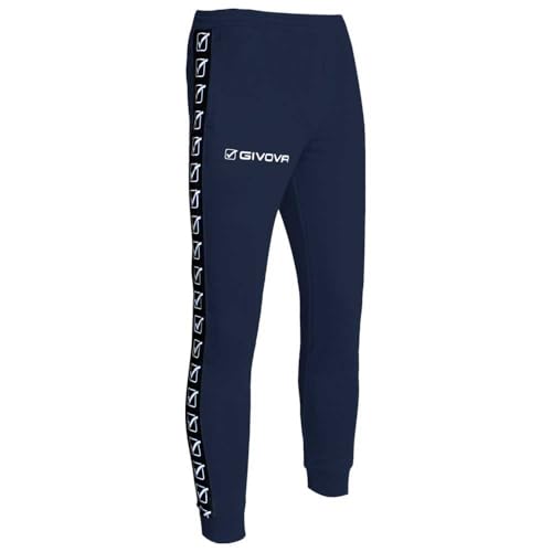 Givova Herren Tricot Hose, Blau, XXS Givova Herren Tricot Hose, Blau, XXS von Givova