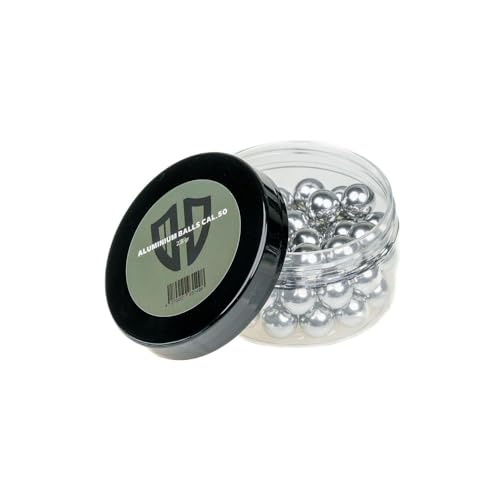 Exclusive Alu Balls | Glasbrecherkugeln | 2,8gr | Cal 0.50 Größe 50 STK. / pcs von HomeDefence-24