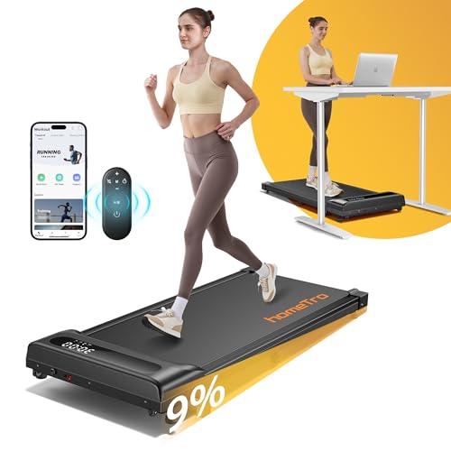 Walking Pad für Zuhause mit Neigung, kompaktes Laufband für Büro, 1-8km/h, LED-Display, App-Steuerung, doppelter Stoßdämpfung, bis 120kg, tragbar und montagefrei,ideales Laufband für Zuhause und Büro Walking Pad für Zuhause mit Neigung, kompaktes Laufband für Büro, 1-8km/h, LED-Display, App-Steuerung, doppelter Stoßdämpfung, bis 120kg, tragbar und montagefrei,ideales Laufband für Zuhause und Büro von HomeTro