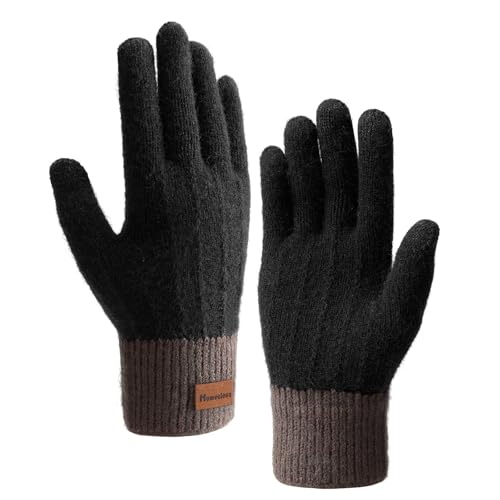 Homealexa Winterhandschuhe Touchscreen Handschuhe Strick Fingerhandschuhe Sport Warm und Winddicht Winterhandschuhe für Skifahren Radfahren und SMS, Geeinget für Damen und Herren Homealexa Winterhandschuhe Touchscreen Handschuhe Strick Fingerhandschuhe Sport Warm und Winddicht Winterhandschuhe für Skifahren Radfahren und SMS, Geeinget für Damen und Herren von Homealexa